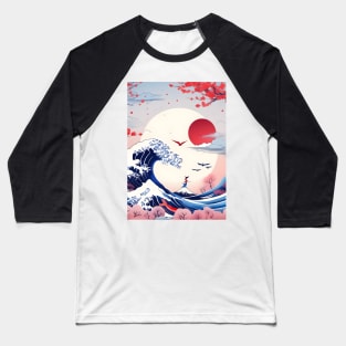 Sea japanese culture Baseball T-Shirt